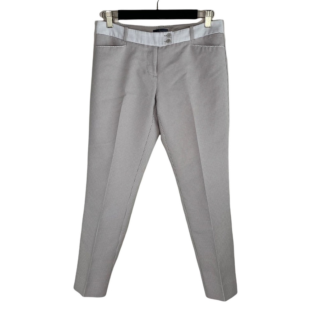 The Limited Beige Dot Skinny Cropped Pants